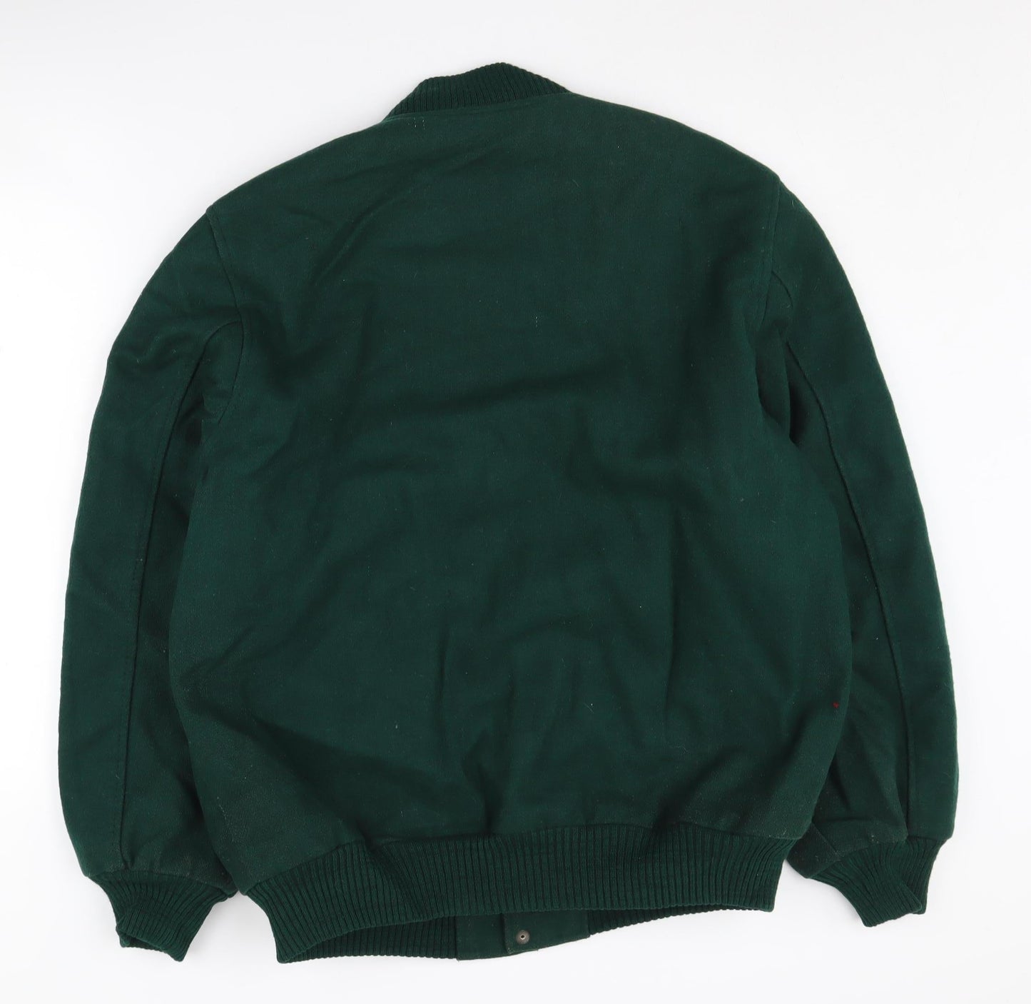 Stick Willie's Green Varsity Jacket, Medium, Unisex