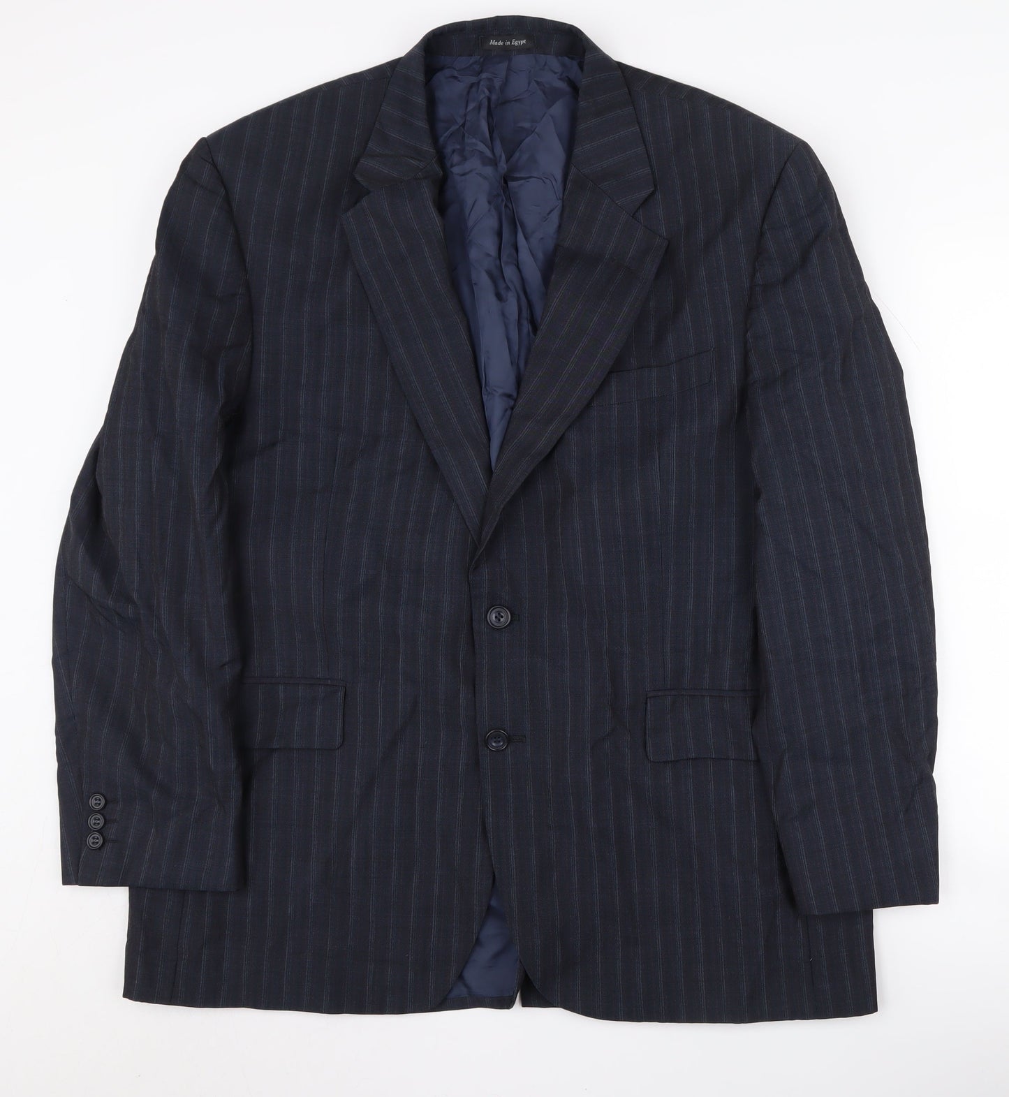 Mens UK Size 44 Alexandre Regular Blue Suit Jacket