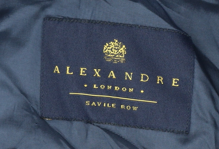 Mens UK Size 44 Alexandre Regular Blue Suit Jacket