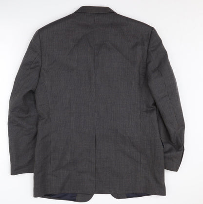 Mens UK Size 40 Marks and Spencer Regular Navy Suit Jacket