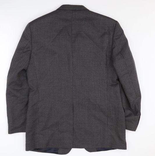 Mens UK Size 40 Marks and Spencer Regular Navy Suit Jacket