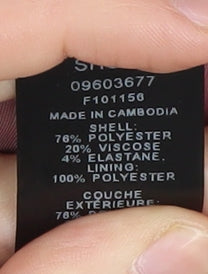 ASOS DESIGN Men's Pink Double-Breasted Blazer 38S