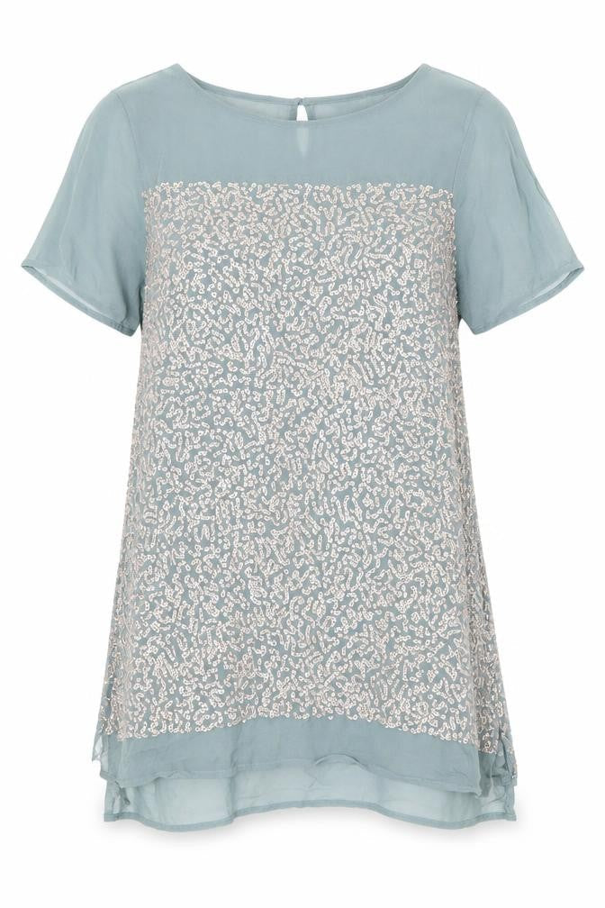 Womens UK Size 12 NEXT Green Tunic Tunic