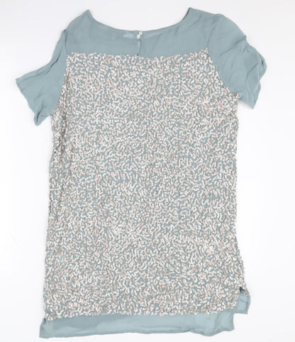Womens UK Size 12 NEXT Green Tunic Tunic