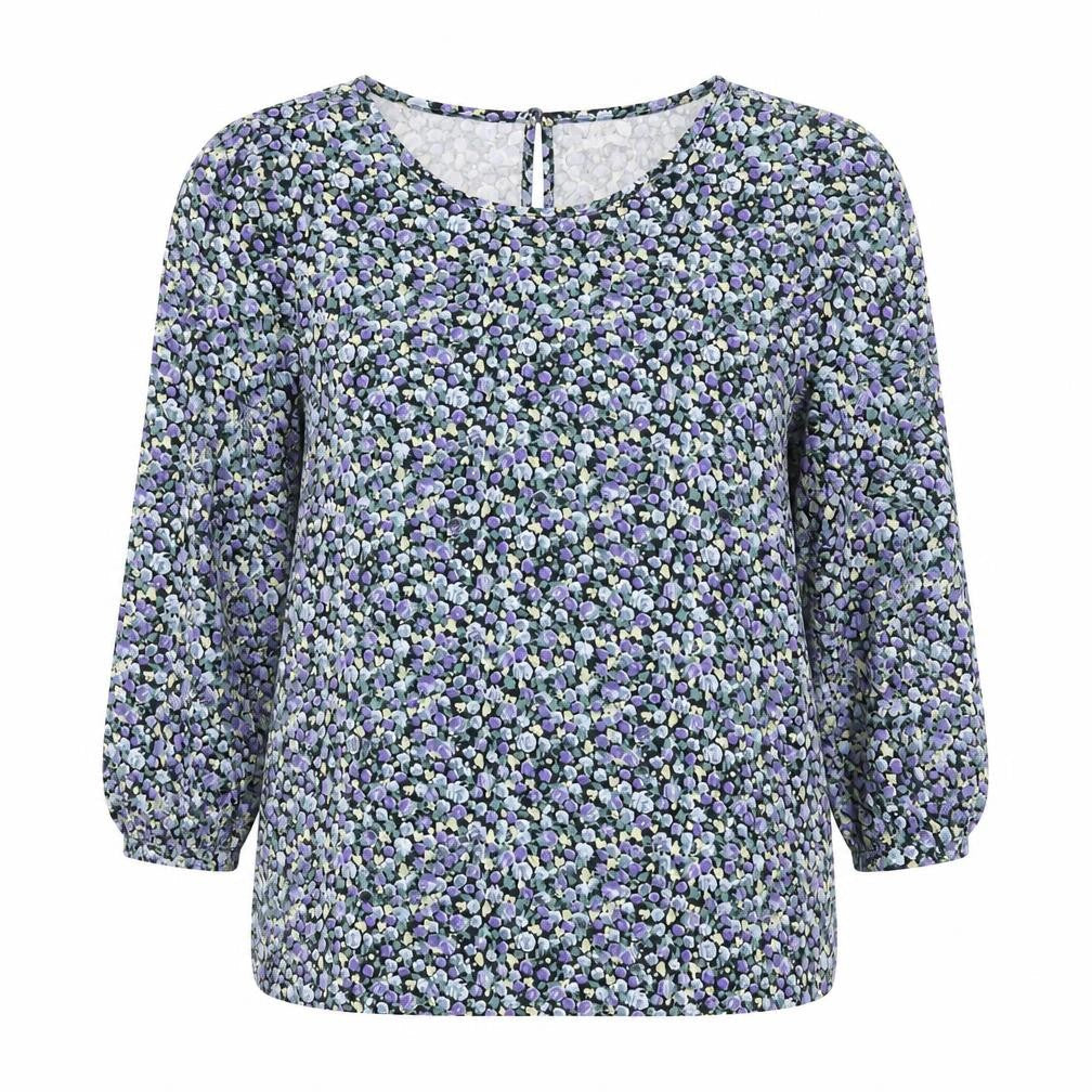 Womens UK Size 10 VILA Multicoloured Basic Blouse