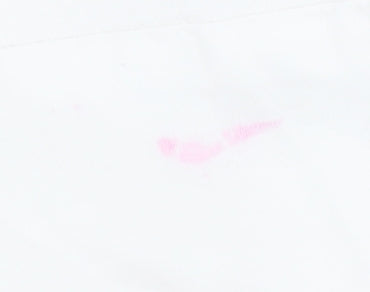 Joe Browns Unisex White Floral Button-Up Shirt L