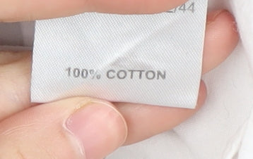 Joe Browns Unisex White Floral Button-Up Shirt L