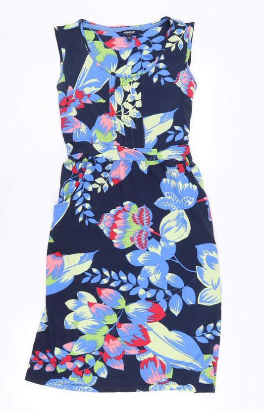 Maine New England Women's Multicoloured Floral Dress, Size 10