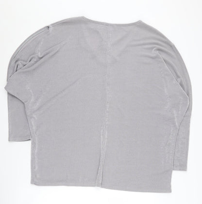 Womens UK Size 18 Lipsy Grey Pullover Jumper
