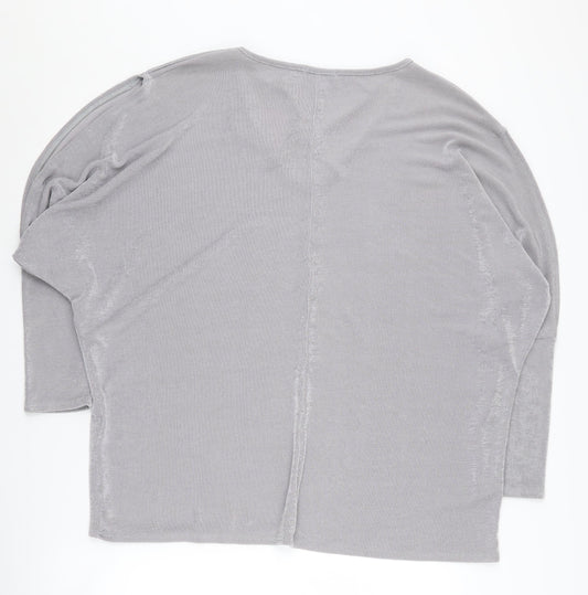 Womens UK Size 18 Lipsy Grey Pullover Jumper