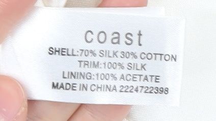 Coast Women's Multicoloured A-Line Dress Size 14