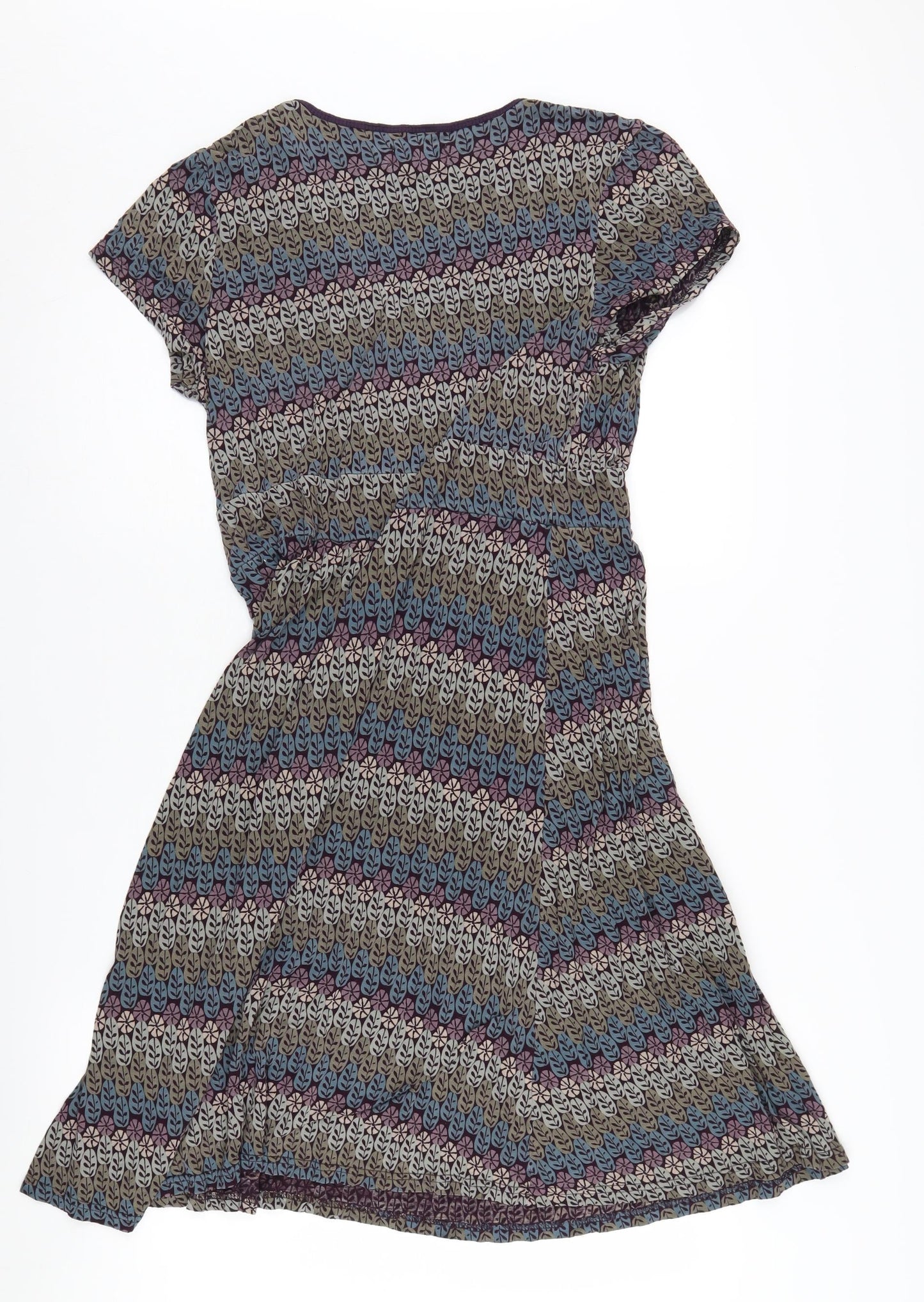 Seasalt Women's Multicoloured Viscose Dress Size 12