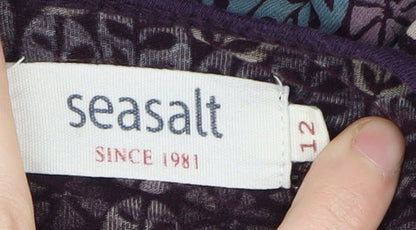 Seasalt Women's Multicoloured Viscose Dress Size 12