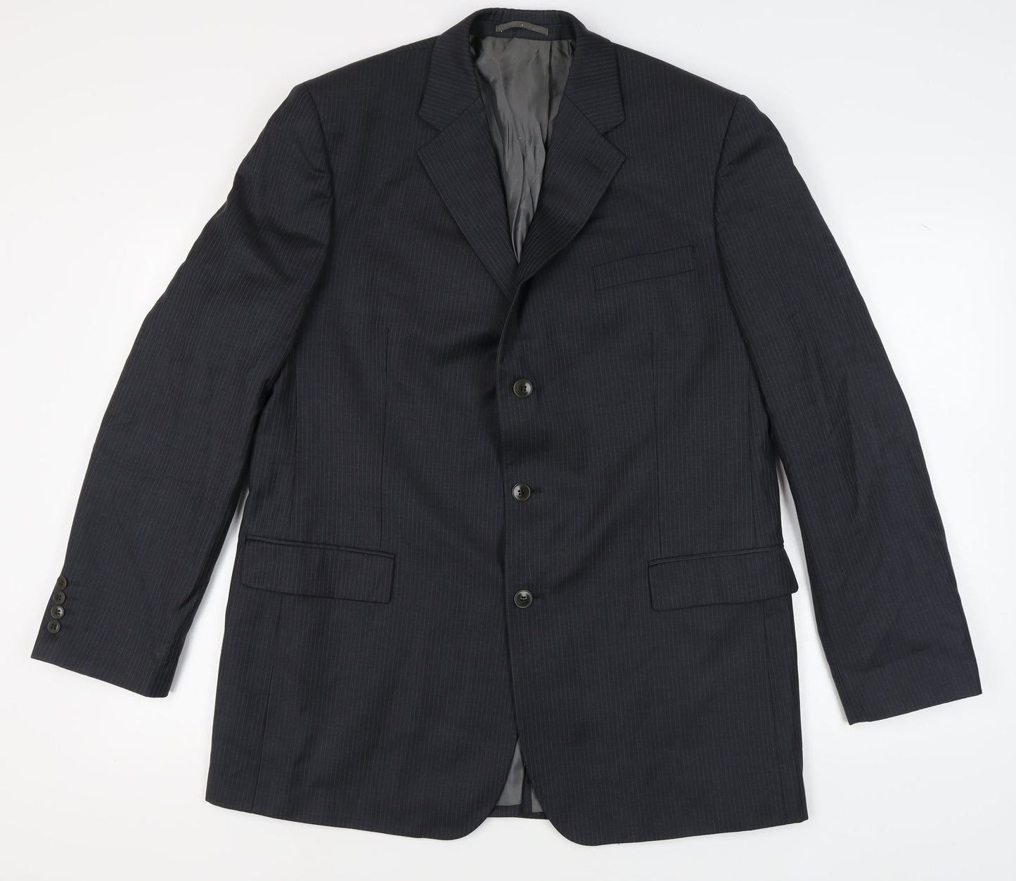 Mens UK Size 44 Pierre Cardin Regular Grey Suit Jacket
