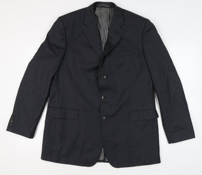 Mens UK Size 44 Pierre Cardin Regular Grey Suit Jacket