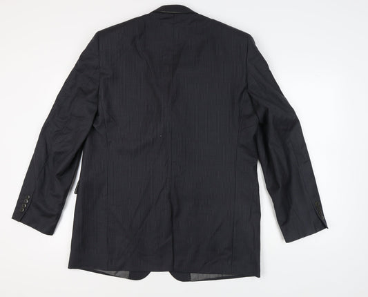 Mens UK Size 44 Pierre Cardin Regular Grey Suit Jacket