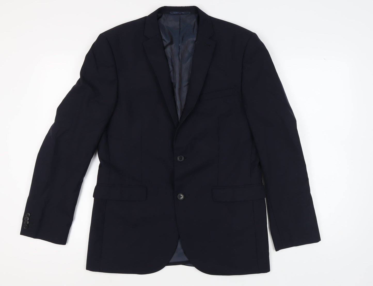 Mens UK Size 40 NEXT Regular Blue Suit Jacket
