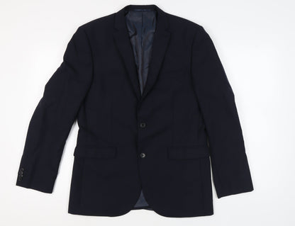 Mens UK Size 40 NEXT Regular Blue Suit Jacket