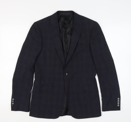 Mens UK Size 36 John Lewis Regular Blue Suit Jacket