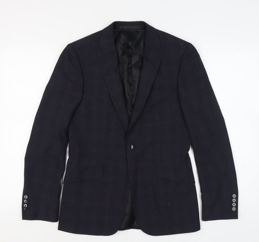 Mens UK Size 36 John Lewis Regular Blue Suit Jacket
