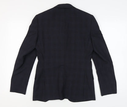 Mens UK Size 36 John Lewis Regular Blue Suit Jacket