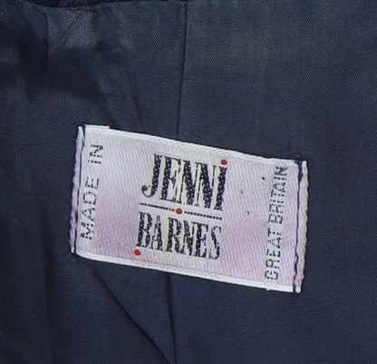 Jenni Barnes Women's Blue Blazer Size 12