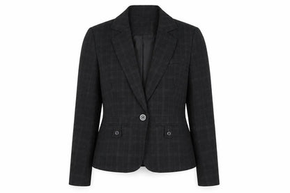 Womens UK Size 14 E-vie Regular Black Blazer