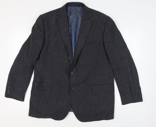 Mens UK Size 46 Marks and Spencer Regular Grey Suit Jacket