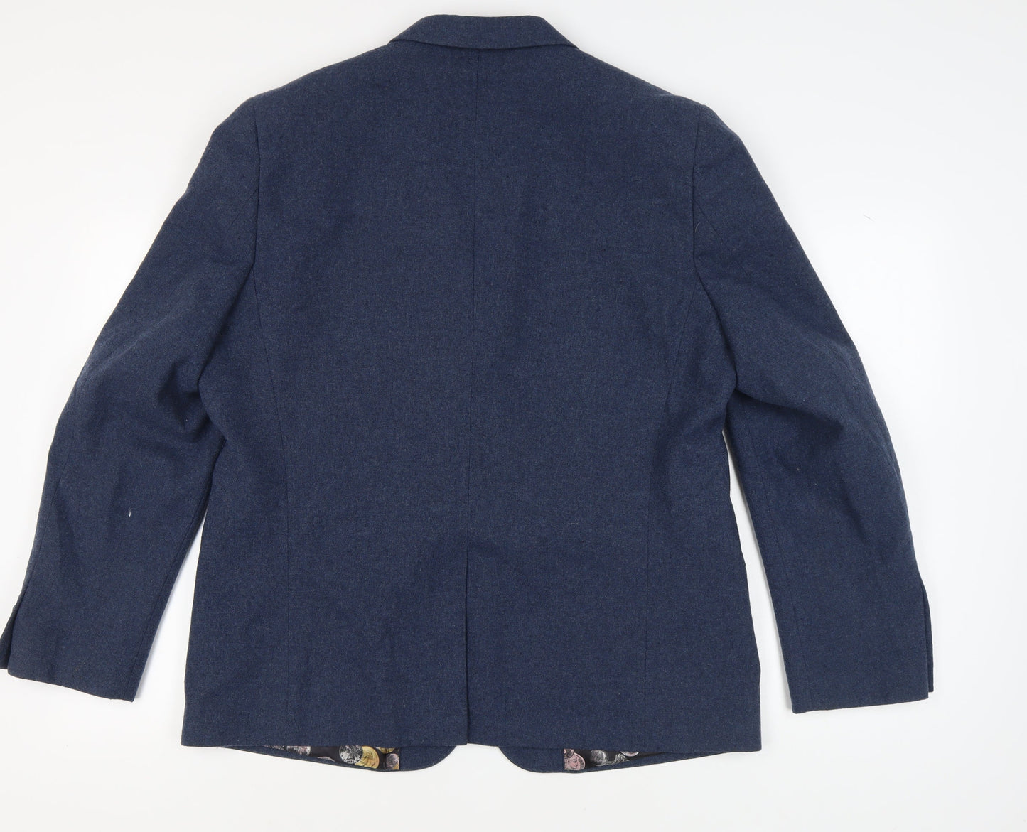 Mens UK Size 48 Feraud Regular Blue Suit Jacket