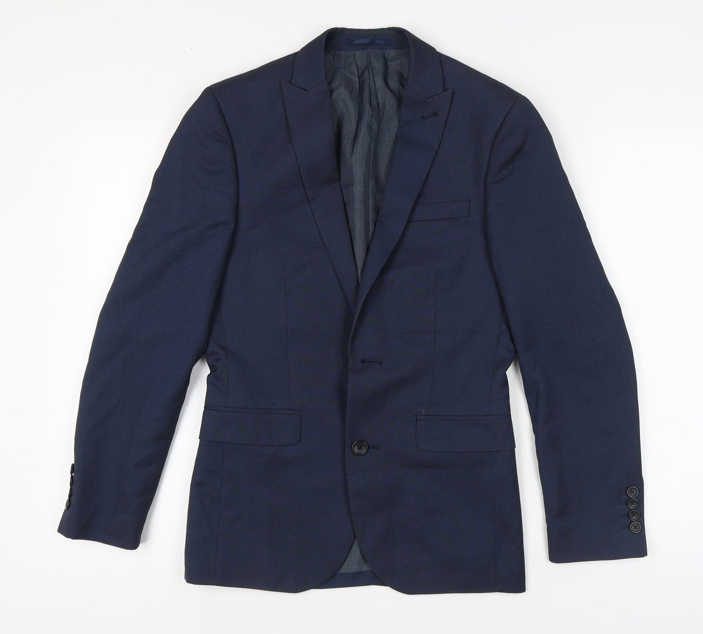 Mens UK Size 34 NEXT Regular Blue Suit Jacket