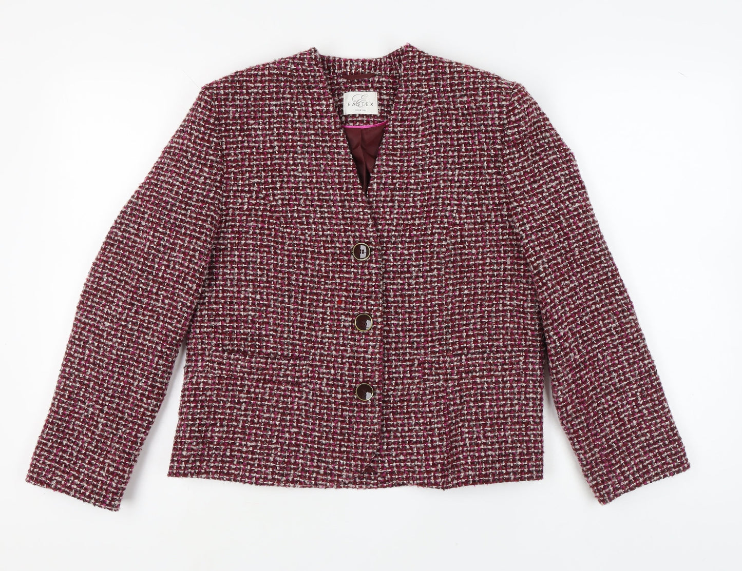 Eastex Women's Multicoloured Size 14 Blazer