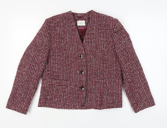 Eastex Women's Multicoloured Size 14 Blazer