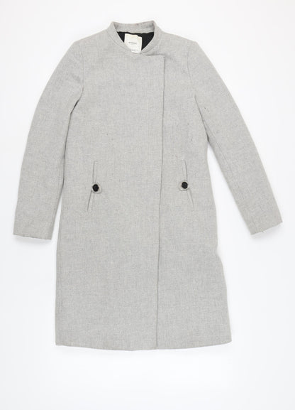 Womens UK Size XS Mango Grey Basic Jacket