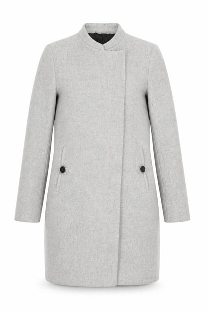 Womens UK Size XS Mango Grey Basic Jacket