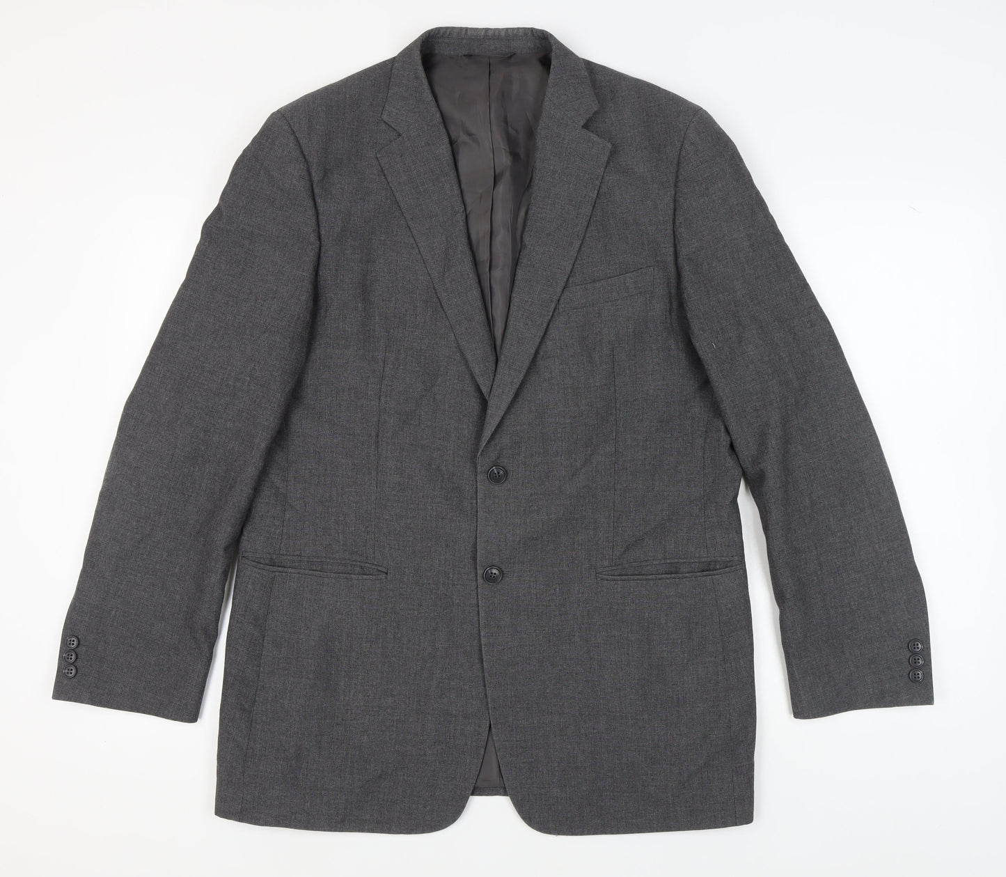 Mens UK Size 42 Jack Reid Regular Grey Suit Jacket