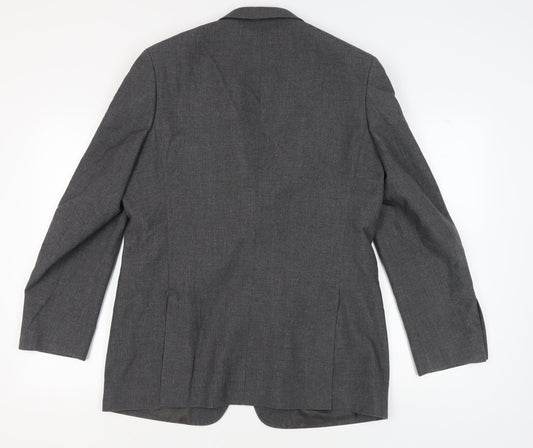 Mens UK Size 42 Jack Reid Regular Grey Suit Jacket