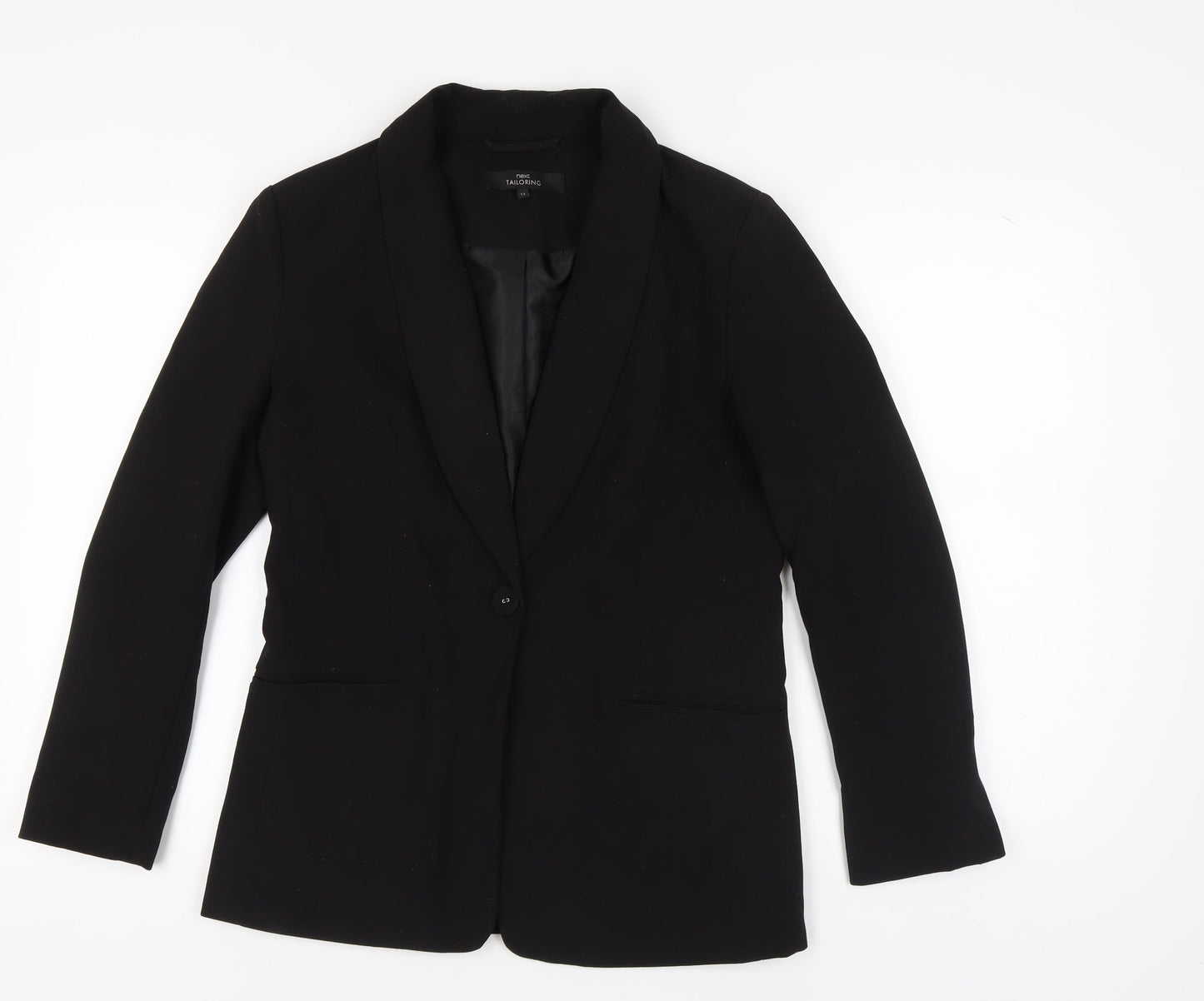Next Women's Black Suit Jacket Size 12
