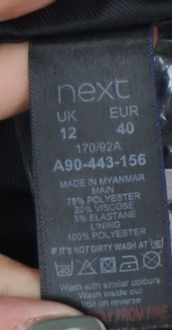 Next Women's Black Suit Jacket Size 12