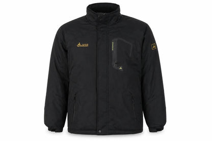 Mens UK Size L Outdoorjack Black Anorak Coat