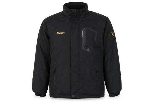 Mens UK Size L Outdoorjack Black Anorak Coat