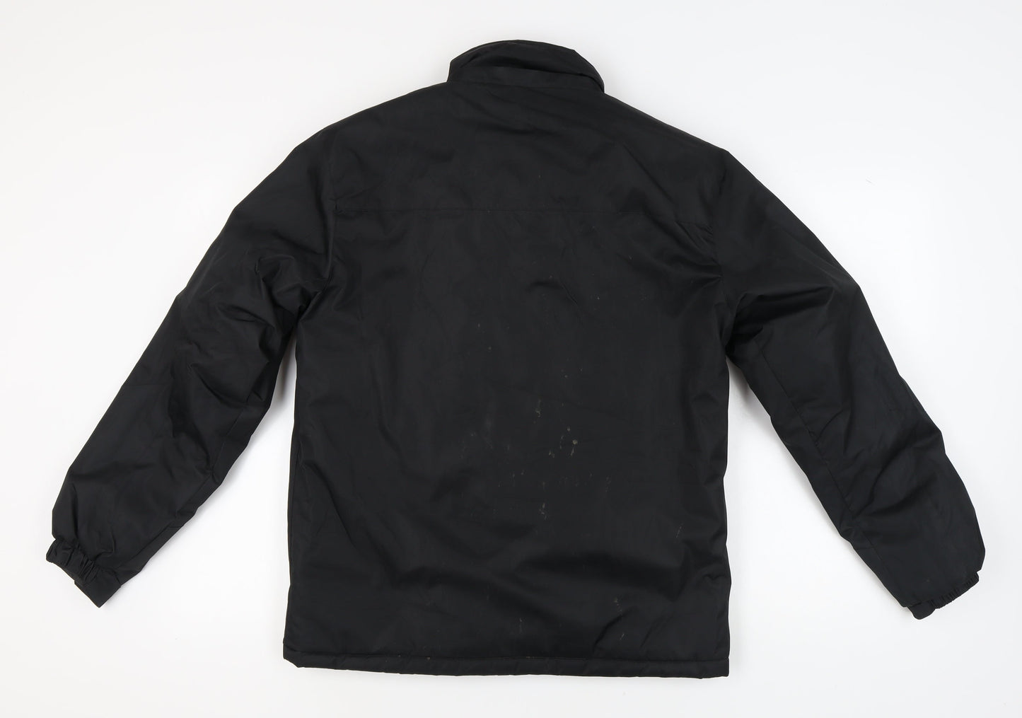 Mens UK Size L Outdoorjack Black Anorak Coat