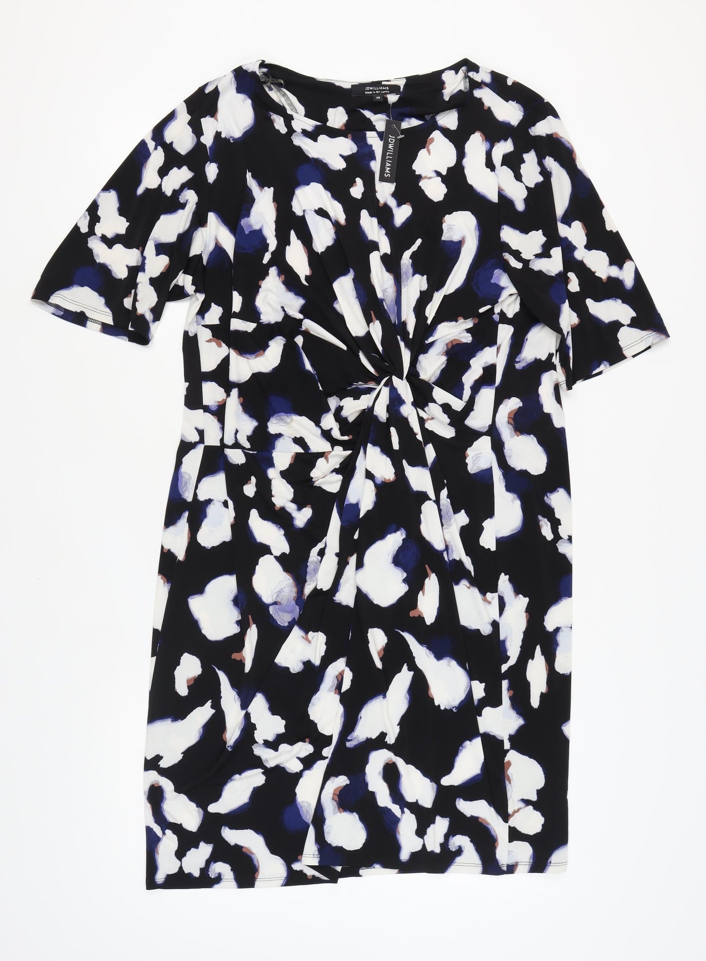 JD Williams Women's Multicoloured Dress, UK 20, Animal Print