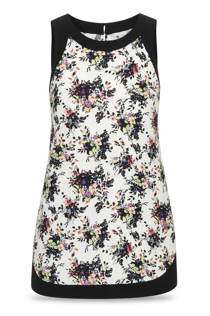 Red Herring Women's Floral Shift Dress in Multicoloured, Size 20