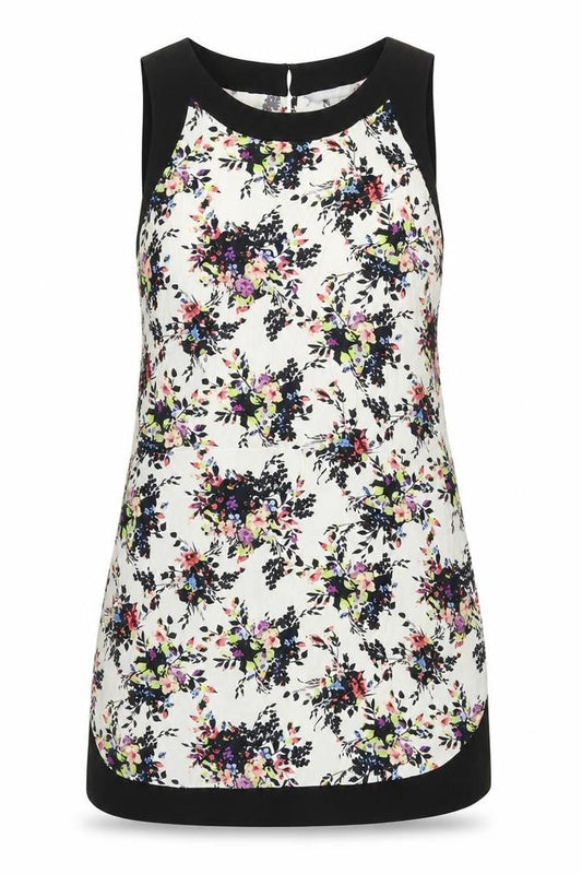 Front view of Red Herring Women's Floral Shift Dress in Multicoloured, size 20