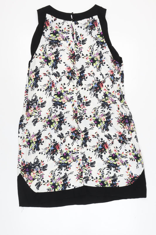 Red Herring Women's Floral Shift Dress in Multicoloured, Size 20