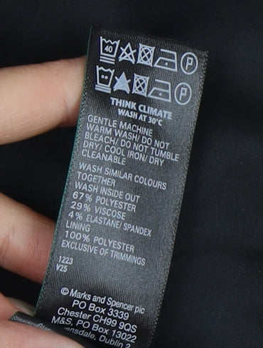 Marks and Spencer Women's Black Blazer Size 8