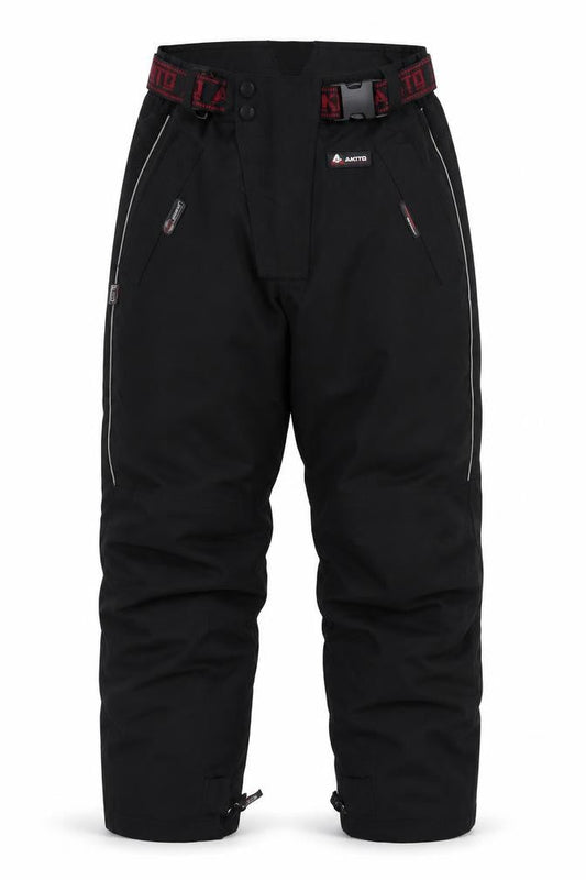 Mens UK Size 2XS Akito  Snow Pants Black Trousers