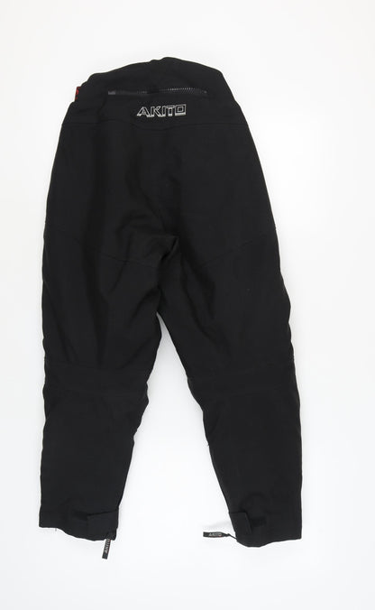 Akito Men's Black Waterproof Snow Pants 2XS
