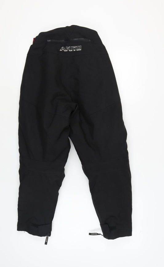Akito Men's Black Waterproof Snow Pants 2XS