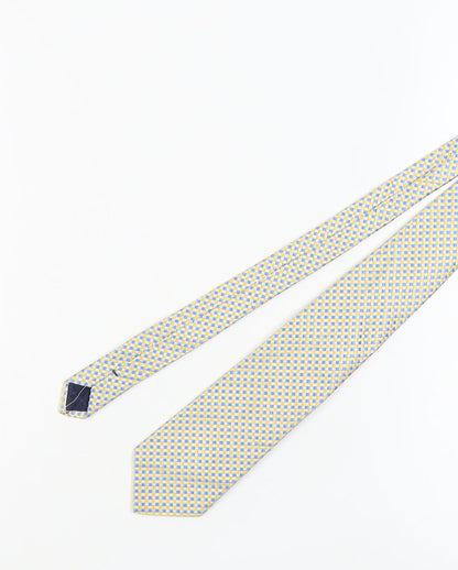 Mens Charles Tyrwhitt Multicoloured Plaids & Checks 100% Silk Designer Tie